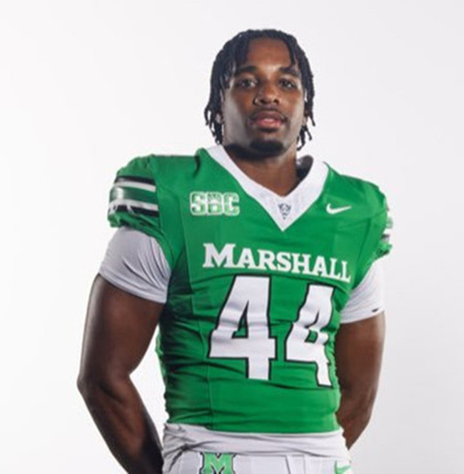 Marshall Thundering Herd #44 Antwan Roberts 2025 Green Vapor F.U.S.E. Limited Football Jersey