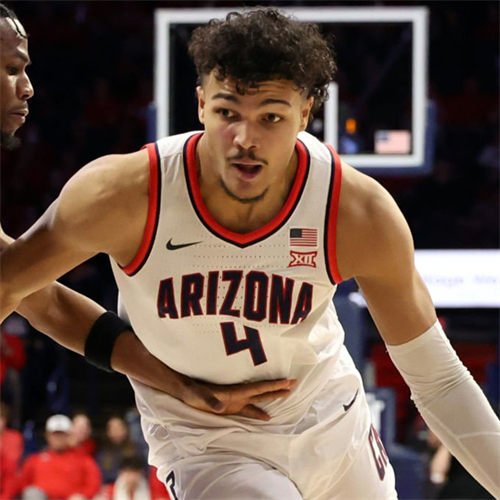 Mens Youth Arizona Wildcats #4 Trey Townsend 2025 XII White Basketball Game Jersey