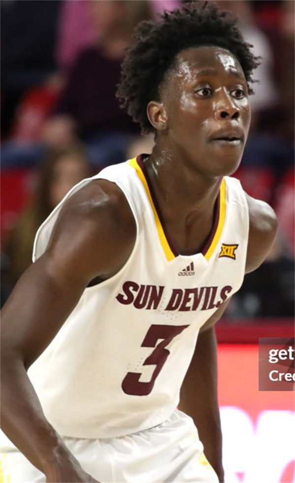 Mens Youth Arizona State Sun Devils #3 Joson Sanon 2025 XII White Basketball Game Jersey