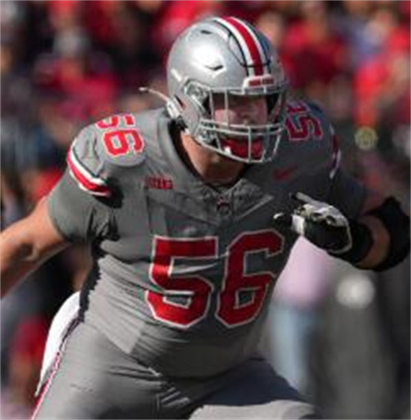 Mens Ohio State Buckeyes #56 Seth McLaughlin Alternate Gary Limited Football Jersey