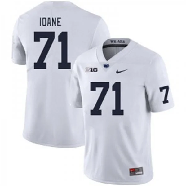 Penn State Nittany Lions #71 Olaivavega Ioane Nike White with Name 2025 College Football F.U.S.E. Limited Jersey