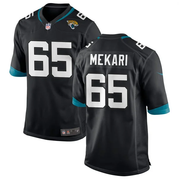 Mens Jacksonville Jaguars #65 Patrick Mekari Nike Black Vapor F.U.S.E. Limited Jersey