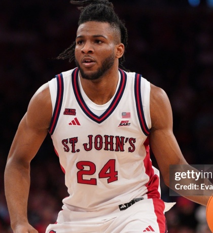 St. John's Red Storm #24 Zuby Ejiofor Adidas 2026 White College Basketball Game Jersey