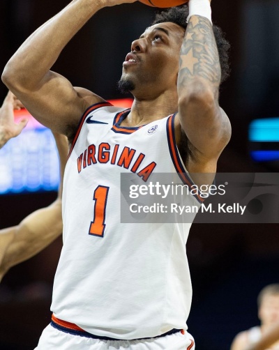Virginia Cavaliers Custom Nike 2026 White College Basketball Game Jersey