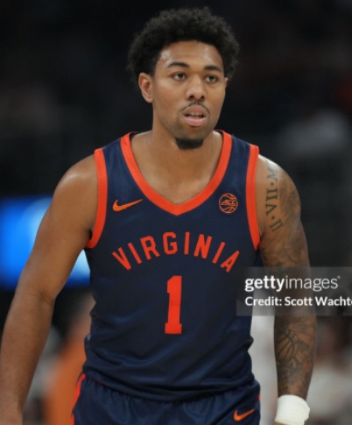 Virginia Cavaliers Custom Nike 2026 Navy College Basketball Game Jersey