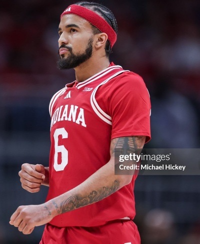 Indiana Hoosiers #6 Tayton Conerway Adidas Crimson College Basketball Game Jersey
