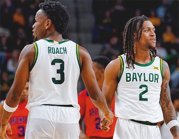 Mens Youth Baylor Bears Custom 2025 White Basketball Game Jersey