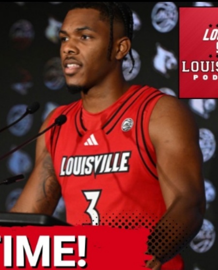 Louisville Cardinals #3 Ryan Conwell 2025 Red Basketball Game Jersey