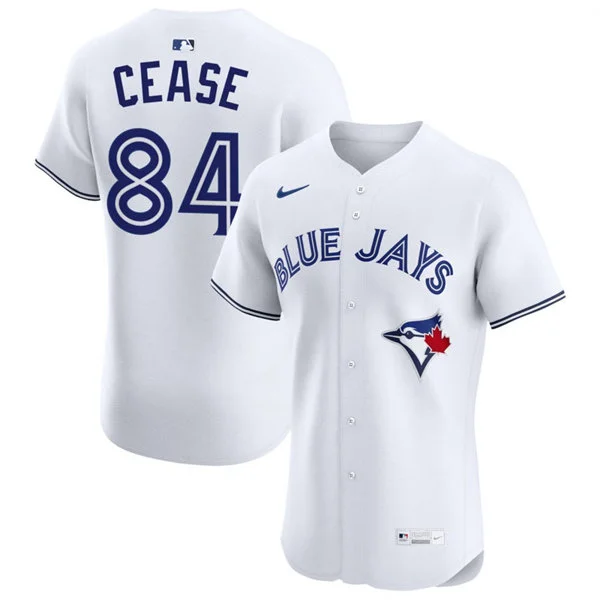 Mens Toronto Blue Jays #84 Dylan Cease Nike White Home Limited Player Jersey