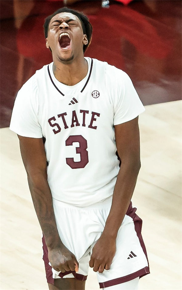 Mens Youth Mississippi State Bulldogs Custom 2025 White Basketball Game Jersey