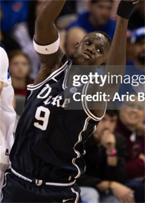 Mens Youth Duke Blue Devils #9 Khaman Maluach Navy Brotherhood uniform Jersey