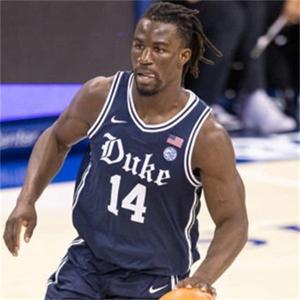 Mens Youth Duke Blue Devils #14 Sion James Navy Brotherhood uniform Jersey