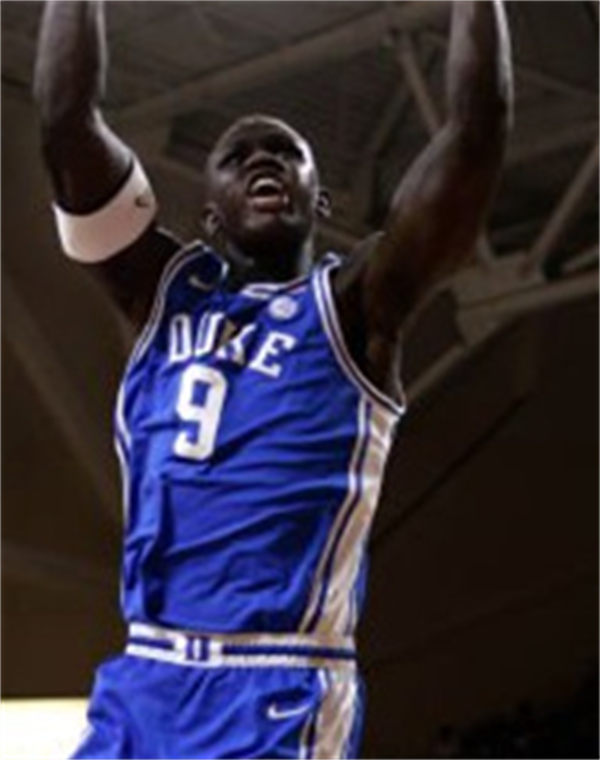 Mens Youth Duke Blue Devils #9 Khaman Maluach Royal College Basketball Game Jersey