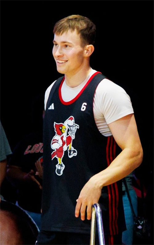 Mens Louisville Cardinals Custom 2025 Black Limited Basketball Game Jersey