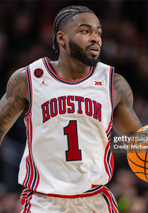 Mens Youth Houston Cougars Custom 2025 White Retro Basketball Throwback Jersey