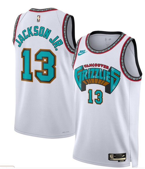 Mens Memphis Grizzlies #13 Jaren Jackson Jr. 30TH Anniversary Classic Edition Swingman Jersey