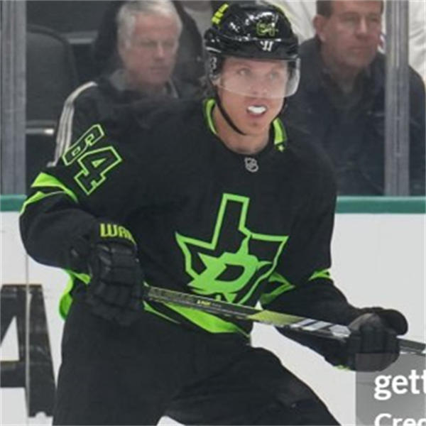 Men's Dallas Stars #64 Mikael Granlund Fanatics Blackout Alternate Jersey