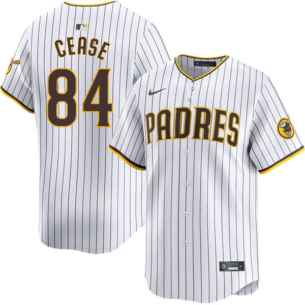 Youth San Diego Padres #84 Dylan Cease Nike Home White Limited Jersey
