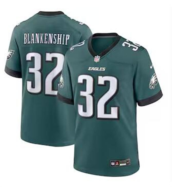 Mens Philadelphia Eagles #32 Reed Blankenship Nike Midnight Green Vapor Limited Jersey