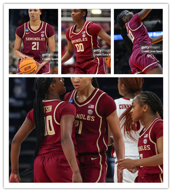 Unisex Florida State Seminoles Custom Scarlet women's basketball Game Jersey
