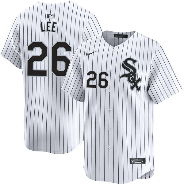 Mens Chicago White Sox #26 Korey Lee Nike White Home  Limited Jersey
