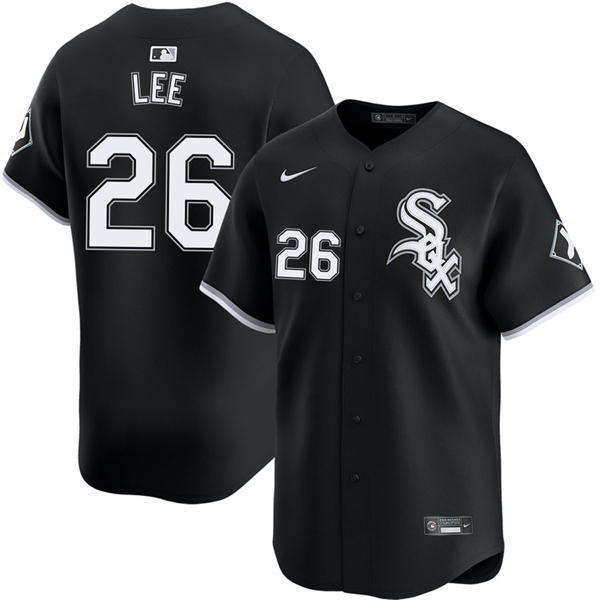 Mens Chicago White Sox #26 Korey Lee Nike Black Alternate  Limited Jersey