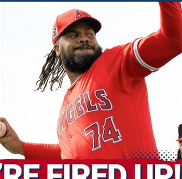 Mens Los Angeles Angels #74 Kenley Jansen Nike Scarlet Alternate Limited Jersey