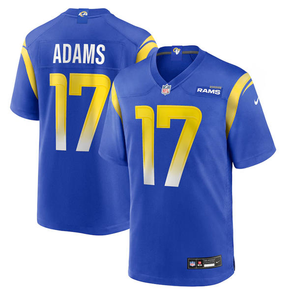 Mens Los Angeles Rams #17 Davante Adams Nike Royal Vapor Vapor F.U.S.E. Limited Jersey