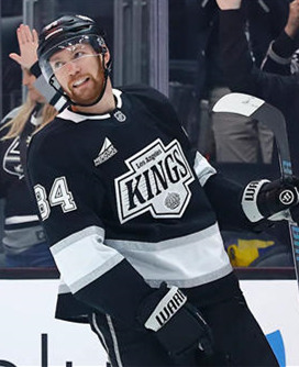 Mens Los Angeles Kings #84 Vladislav Gavrikov Fanatics Black Home Player Jersey