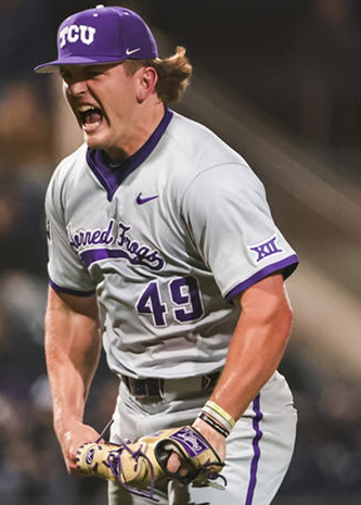 Men's Youth TCU Horned Frogs Custom Nike 2025 Gray Pullover College Baseball Game Jersey