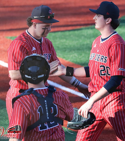 Mens Youth Richmond Spiders Custom 2025 Red  Pinstripe College Baseball Game Jersey