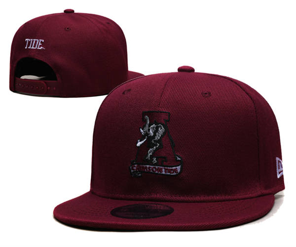 NCAA Alabama Crimson Tide Crimson Legacy True Snapback Cap GS2503202 (3)