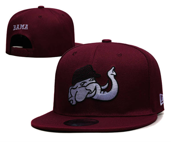 NCAA Alabama Crimson Tide Crimson Reflex  Logo Snapback Cap GS2503202 (4)