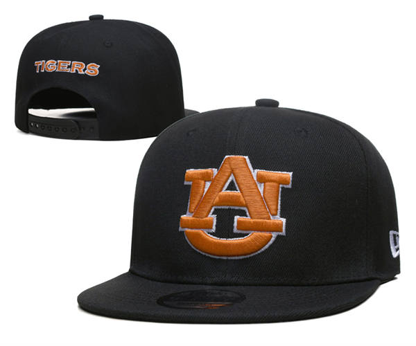 NCAA Auburn Tigers Black Primary Logo Snapback Cap GS2503202 (2)