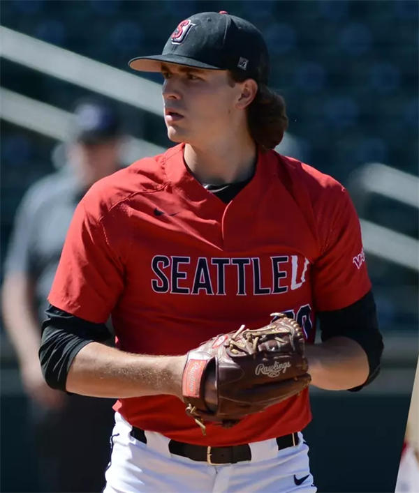 Mens  Youth Seattle Redhawks #30 Tarik Skubal 2018 Nike Red Pullover College Baseball Retro Jersey