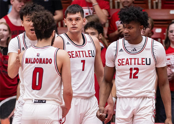 Mens  Youth Seattle Redhawks Custom 2025 White College Basketball Game Jersey
