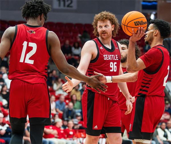 Mens  Youth Seattle Redhawks Custom 2025 Red College Basketball Game Jersey