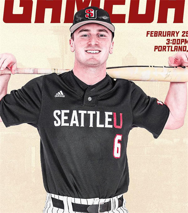 Mens  Youth Seattle Redhawks Custom 2025 Black Pullover College Baseball Game Jersey