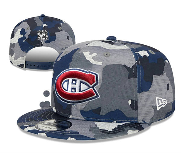 Montreal Canadiens Camo Primary Logo Snapback Hat YD2503212 (11)