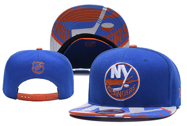 New York Islanders Royal Primary Logo Snapback Hat YD2503212 (2)
