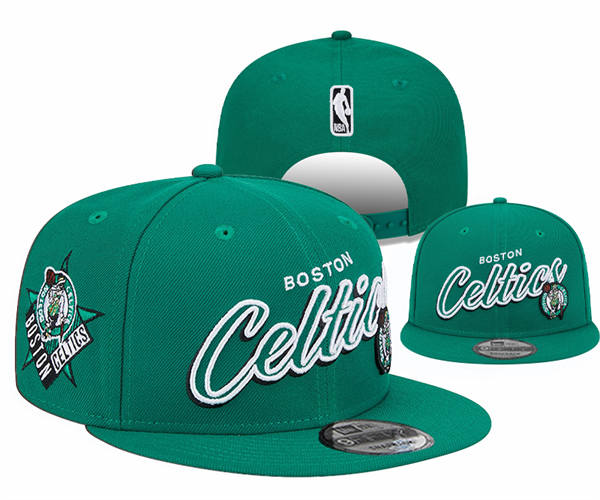 NBA Boston Celtics Green White Legacy True Snapback Hat YD2503211 (5)