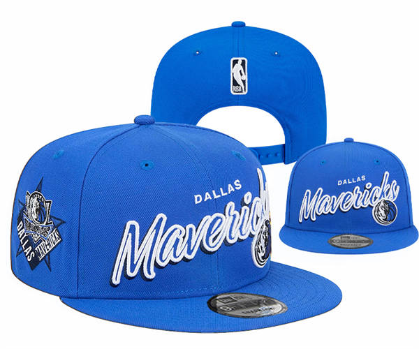 NBA Dallas Mavericks Blue Legacy True Snapback Hat YD2503211 (1)