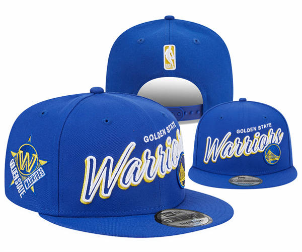 NBA Golden State Warriors Royal Legacy True Snapback Hat YD2503211 (1)