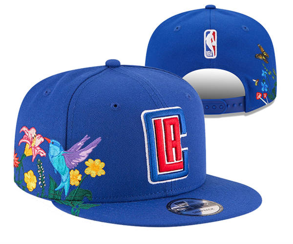 NBA Los Angeles Clippers blue garden Snapback Hat YD2503211 (2)