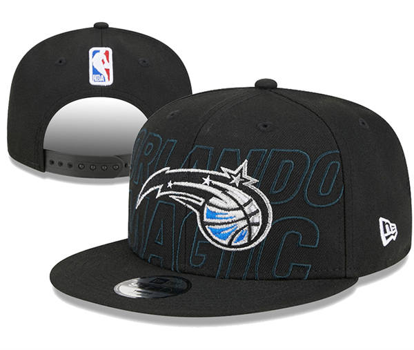 NBA Orlando Magic Black Relex Logo Snapback Hat YD2503211 (3)