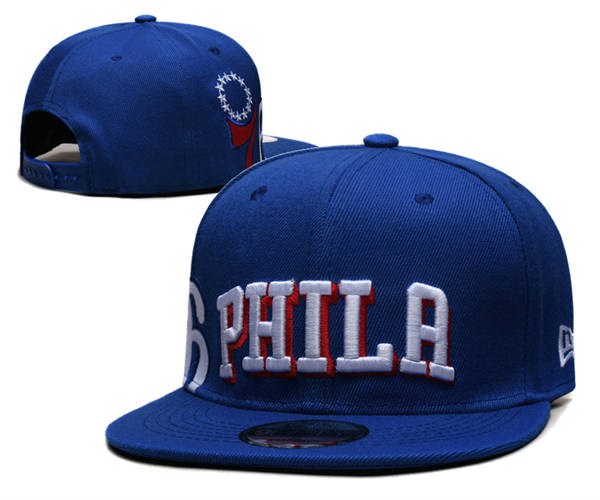 Philadelphia 76ers royal white classics Snapback Cap GS2503223 (2)