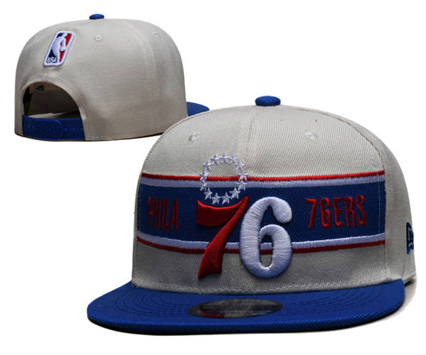 Philadelphia 76ers gray royal Snapback Cap GS2503223 (4)