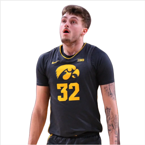 Mens Youth Iowa Hawkeyes #32 Owen Freeman Black College Basketball Jersey