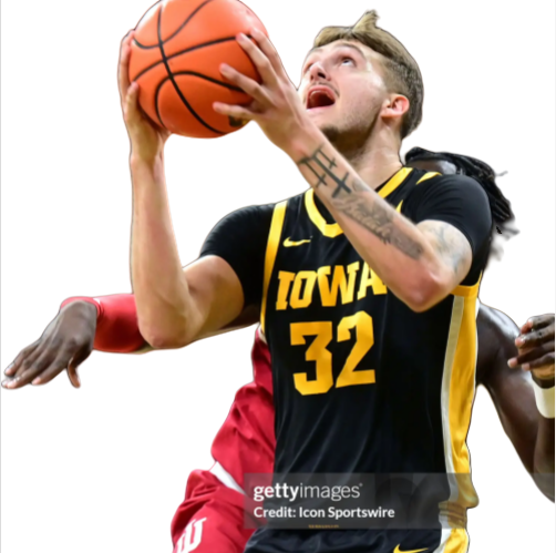 Mens Youth Iowa Hawkeyes #32 Owen Freeman Nike Black College Basketball Game Jersey