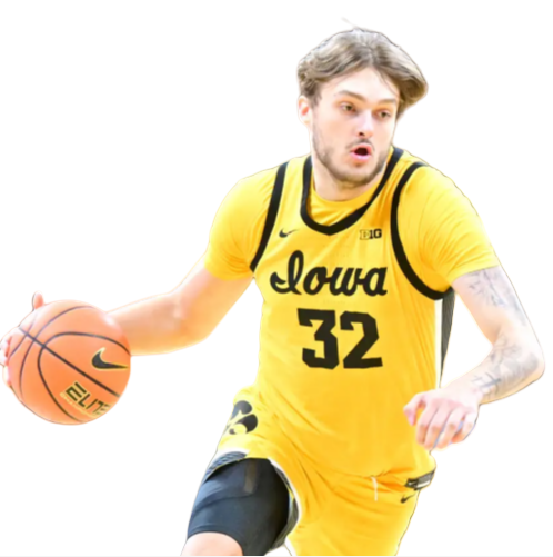 Mens Youth Iowa Hawkeyes #32 Owen Freeman Nike 2022 Gold College Basketball Game Jersey